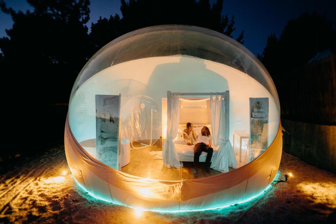 Burbujas Astronomicas Albarari Sanxenxo Hotel ภายนอก รูปภาพ