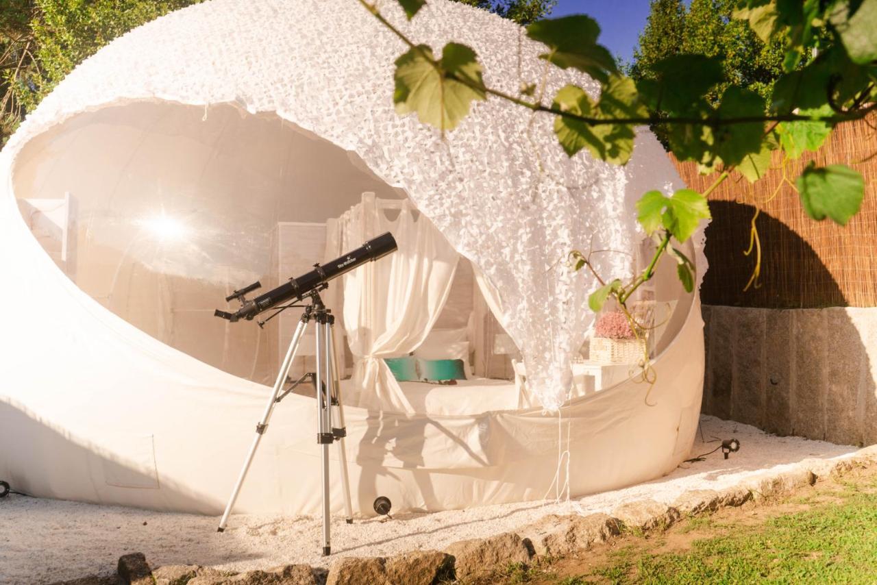 Burbujas Astronomicas Albarari Sanxenxo Hotel ภายนอก รูปภาพ
