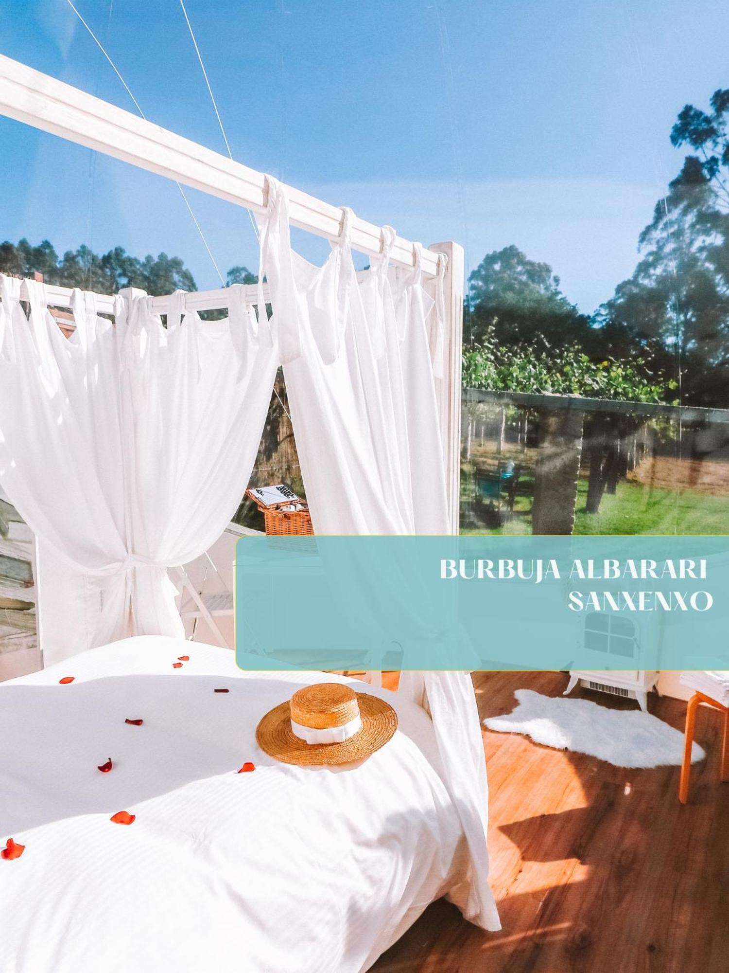 Burbujas Astronomicas Albarari Sanxenxo Hotel ภายนอก รูปภาพ