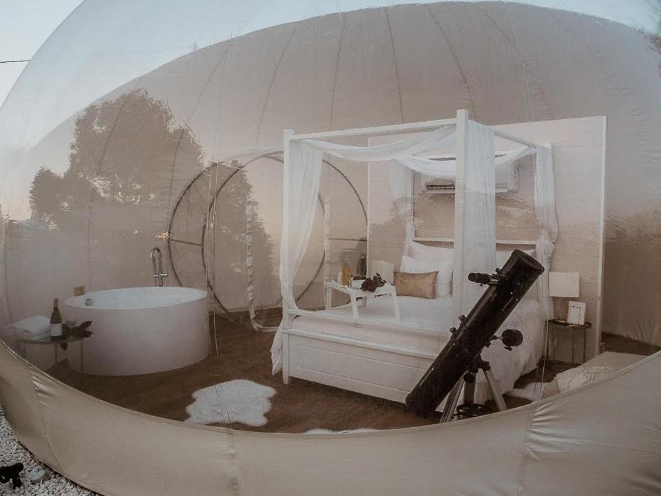 Burbujas Astronomicas Albarari Sanxenxo Hotel ภายนอก รูปภาพ