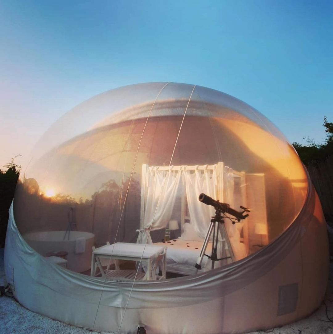 Burbujas Astronomicas Albarari Sanxenxo Hotel ภายนอก รูปภาพ