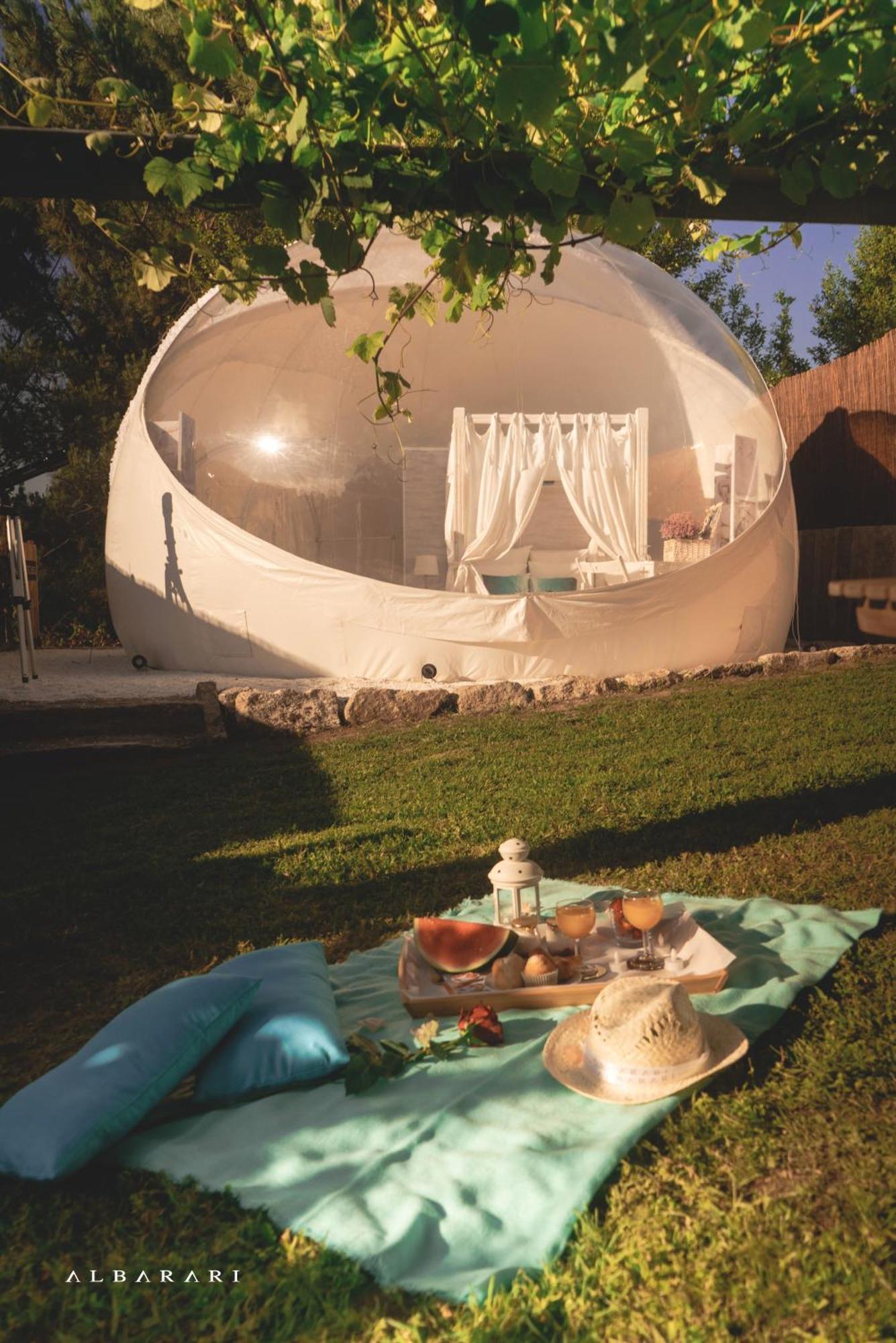 Burbujas Astronomicas Albarari Sanxenxo Hotel ภายนอก รูปภาพ